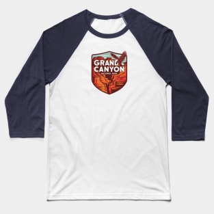 Grand Canyon National Park Eagle in Arizona Baseball T-Shirt